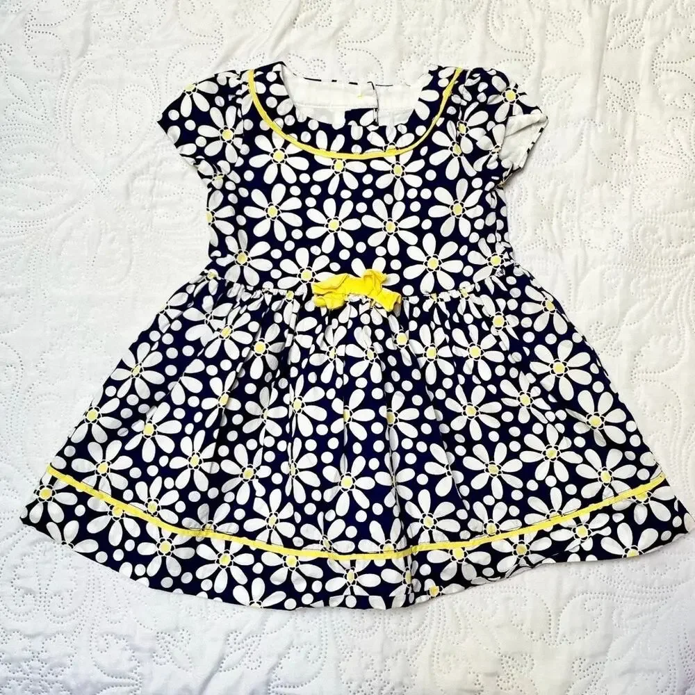 Gymboree Flower Shower Daisy Dress Size 12-18 months